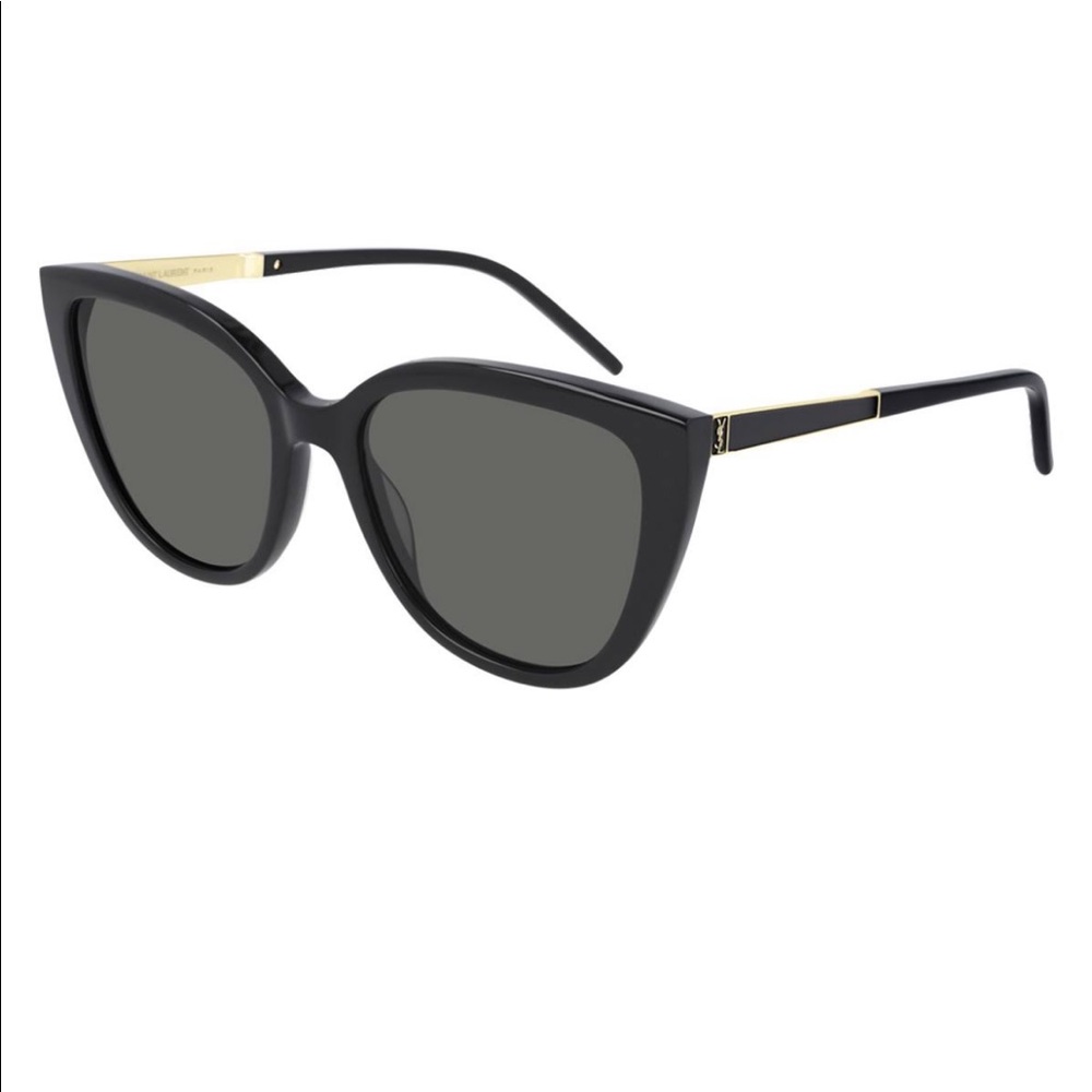 NWT Saint Laurent Women Sunglasses Black 55
